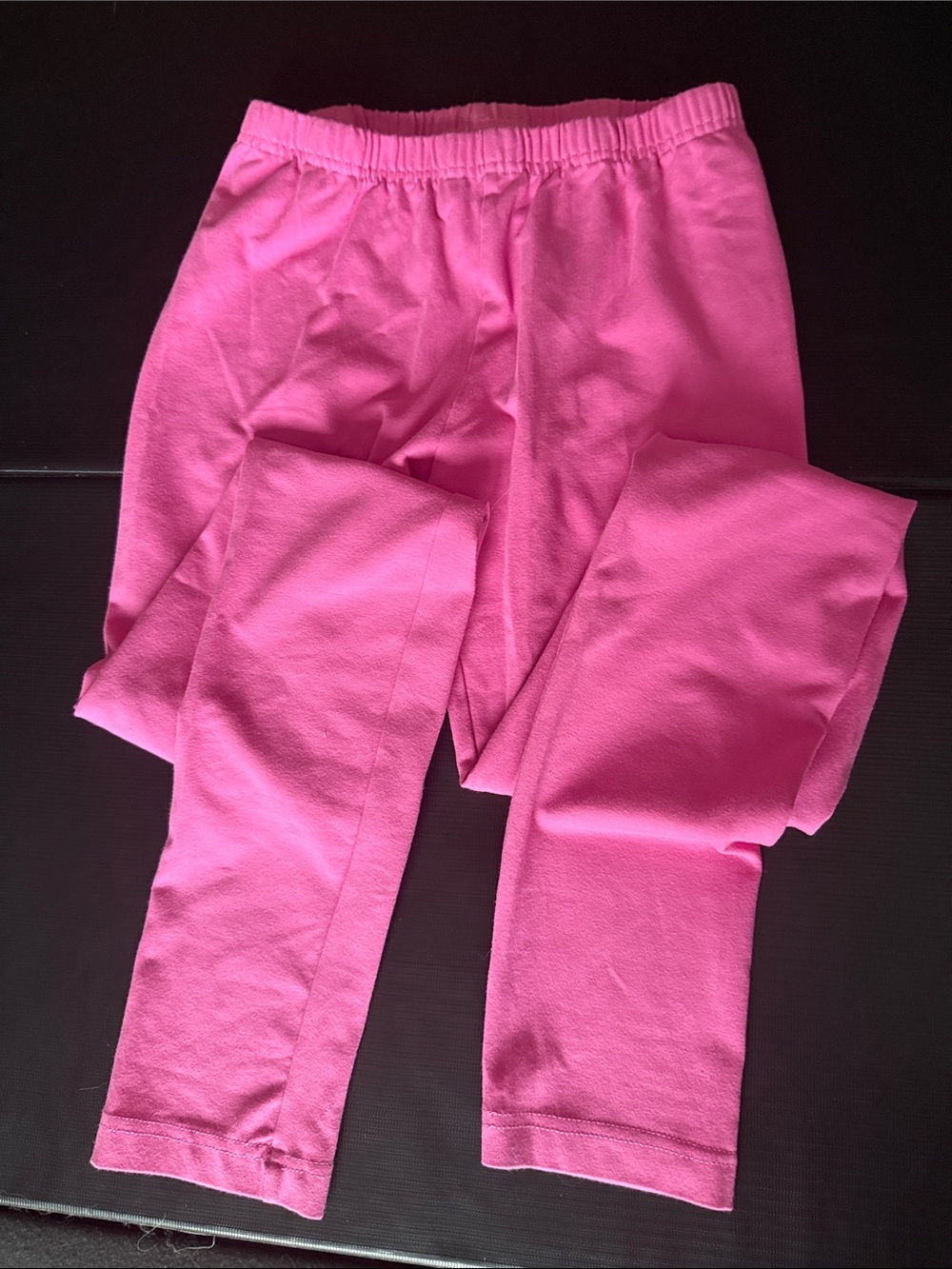 Girls Hanna Anderson hot pink leggings